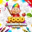 Food Coloring Book for Kids