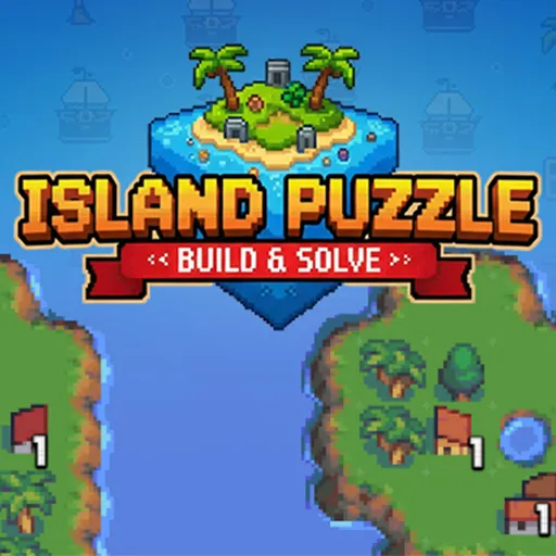 Island Puzzle: Build & Solve